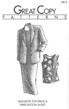 Great Copy Patterns Dress & 3-Button Jacket