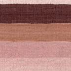 Silk suiting: pink, maroon & brown stripes