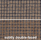 Wool, medium weight: mini plaid