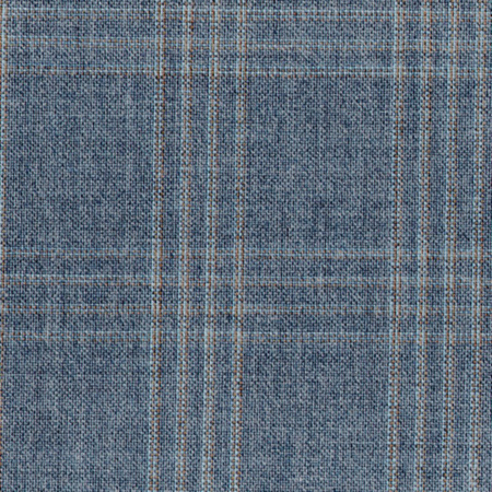 Wool, lightweight: blue-gray plaid