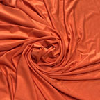 tangerine orange fabric rayon jersey knit
